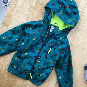 2T Kids Bugs Rain Jacket